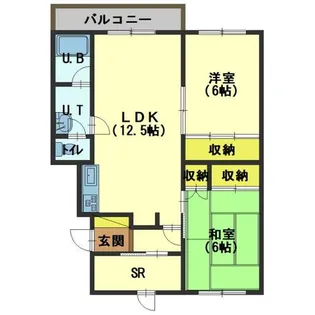マイライフ日吉B【315号室】の間取り