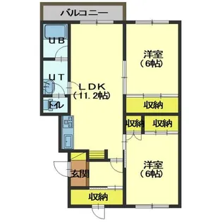 マイライフ日吉B【213号室】の間取り