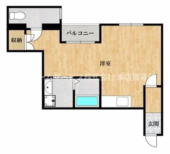 Navy.Bull II【4階】の間取り