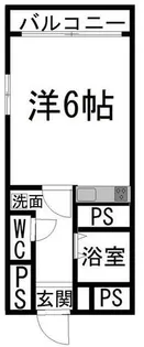 オリエンタル南小倉【4階】の間取り