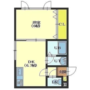 アネックス36【102号室】の間取り