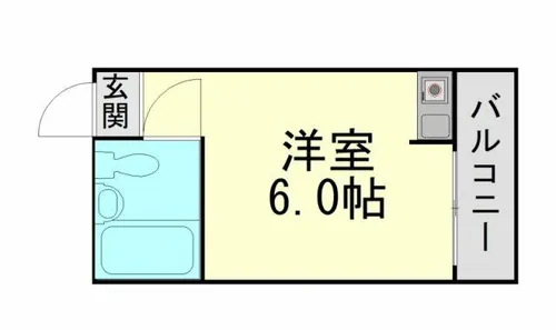 岡本ビラ【106号室】の間取り