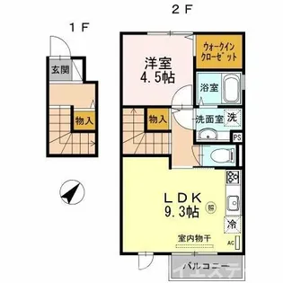 プリマベーラ【2階】の間取り