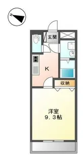 レインボーヒルズ【1階】の間取り