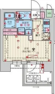 ファーストフィオーレ大正リエート【10階】の間取り