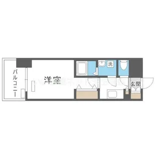ファーストフィオーレ新町ファジスタ【7階】の間取り