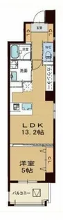 ジューム南森【4階】の間取り