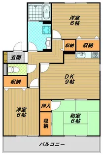 アルパポンテ1番館【1階】の間取り