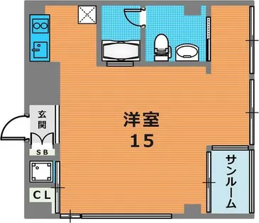 Y’s House 三宮Ⅱ【2階】の間取り