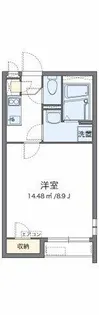 クレイノGRACY浜寺【201号室】の間取り