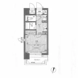 ライオンズマンション博多駅南第3【5号室】の間取り
