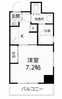 中駒一宮駅東マンション【8階】の間取り