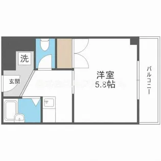 永代町壱番館【3階】の間取り