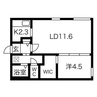 北海道札幌市中央区南十条西6丁目【マンション】の間取り