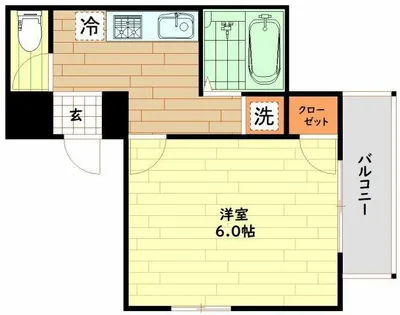 アール南森町【10階】の間取り