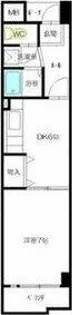 アーバンドエル杁中【7階】の間取り