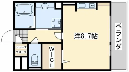 エーデルハウス【2階】の間取り