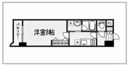 ロイヤルシーサイドテラス【2階】の間取り