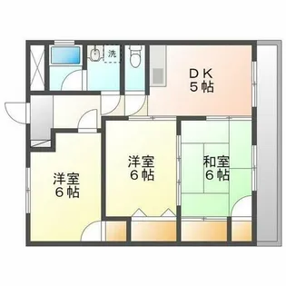 エルソル【2階】の間取り