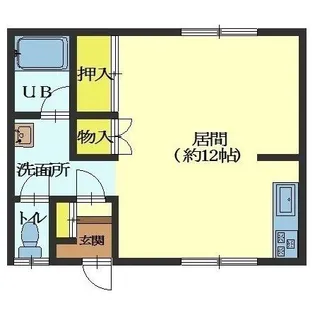 コーポルミナス【302号室】の間取り