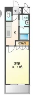 エクセルコート・まはたぎ【1階】の間取り
