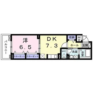 プレッソ・ロートⅢ【1階】の間取り