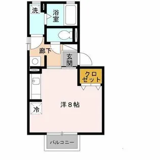 テラー・ウエスト新芦屋【2階】の間取り