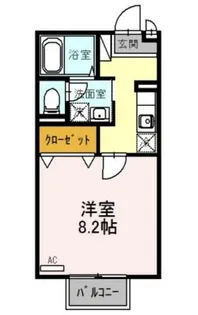 サクシードカワムラ【1階】の間取り