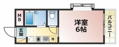 ロイヤル灘【3階】の間取り