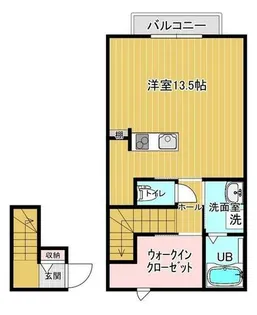 イストワール西今【202号室】の間取り