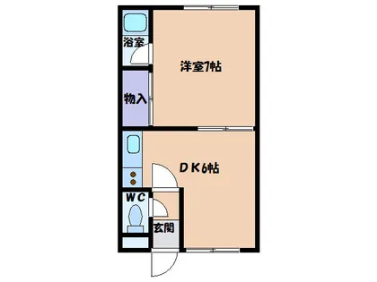 光和ハイツ【2階】の間取り