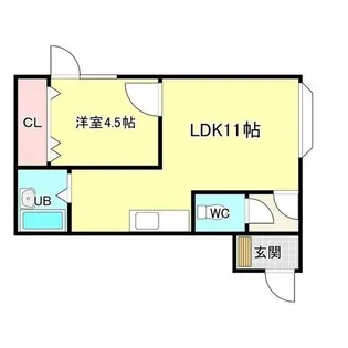 ハイツパコ【1階】の間取り