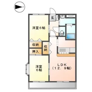 グランチェスタ【2階】の間取り