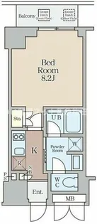 クレストコート堂島【5階】の間取り