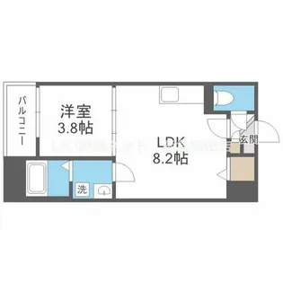 MAXIV CITY 大阪吹田【1階】の間取り