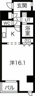 グラン シャリオ【8階】の間取り