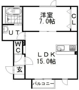 ブランノーブル【2階】の間取り