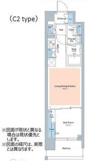 アーバネックス難波WEST【8階】の間取り