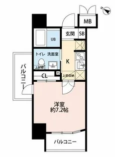 サヴォイオーサーズプレイス【3階】の間取り