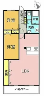 アンピール六ツ門【5階】の間取り