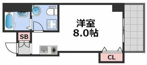 la・HAL【7階】の間取り