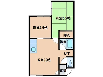 ソレイユいずみ【105号室】の間取り