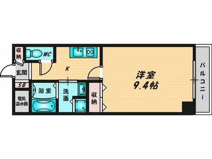 コンフォートエヌズ【2階】の間取り