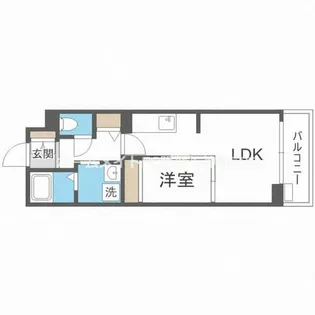 RIFF石橋阪大前【2階】の間取り