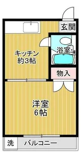 ビーナスハイツ森小路【2階】の間取り