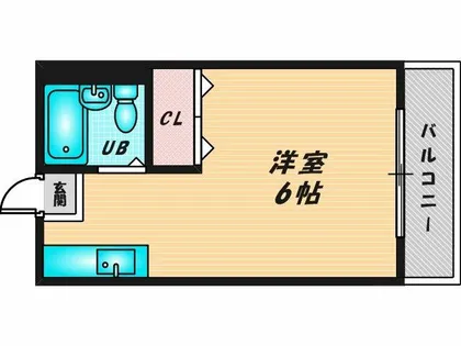 サンハイツたかだ【1階】の間取り
