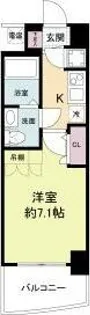セレニテ新大阪カルム【10階】の間取り