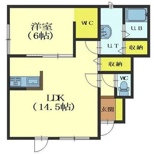 Maison de M【101号室】の間取り