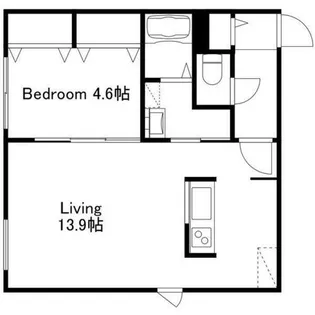 Insignia大通東【4階】の間取り