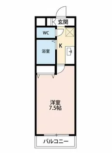 A・City伊賀新町【3階】の間取り